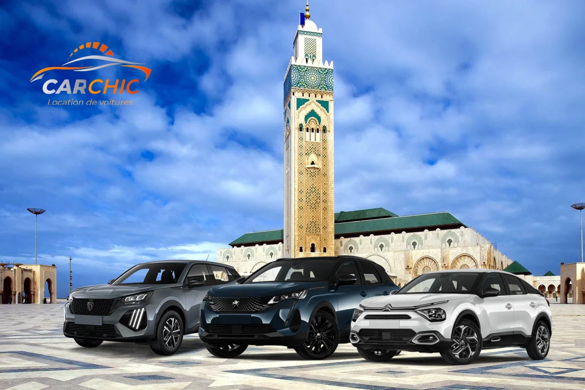Location voiture Casablanca avec Car Chic